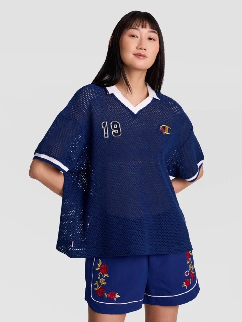 NWT Champion Women’s Goalkeeper Short Sleeve Crochet Jersey. Size:XXL.